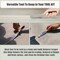 A2Z Scilab Caulk Finishing Spatula 17 Total length with 1.7 Wide 12 Long Stainless Steel Blade A2Z-ZR-WHS12BY - alternate 3